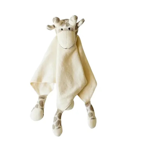 Organic Baby Lovey | Giraffe