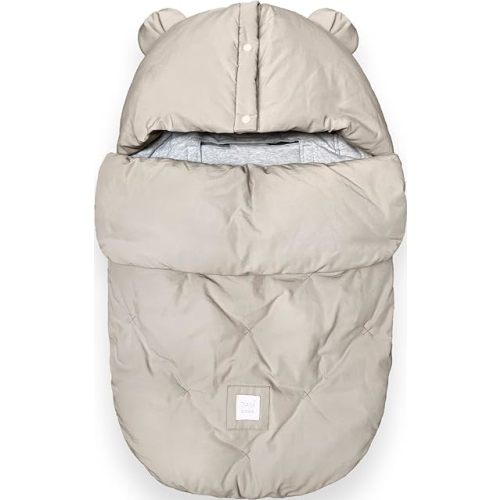 7AM Enfant Universal Stroller Footmuff - Water Repellent Winter Bunting Bag for Strollers & Car Seats, Soft Micro-Fleece & Plush Lined Stroller Footmuff for Baby Boy & Girl | BebePOD