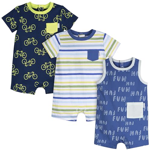 Onesies Brand baby-boys 3-pack Romper