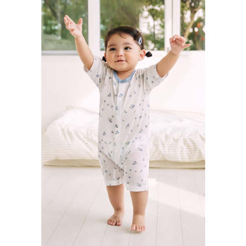 Cotton Mesh Romper – Konny Baby