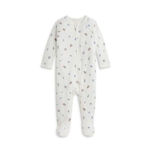 Polo Boys' Polo Bear Cotton Footed Coverall - Baby
