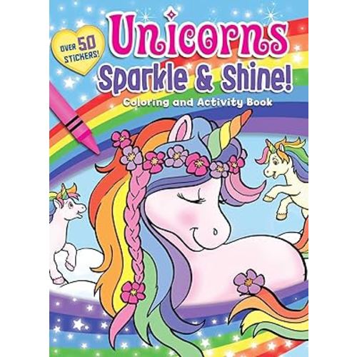 Unicorns Sparkle & Shine! Coloring and Activity Book (Coloring Fun)