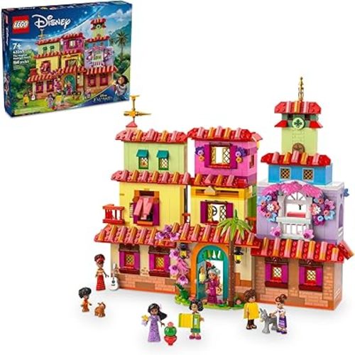 LEGO Disney Encanto The Magical Madrigal House Toy, Building Playset for Kids, Mirabel Princess Doll Figure, Disney Toy for Girls and Boys Ages 7 and Up, Fun Construction Encanto Set, 43245
