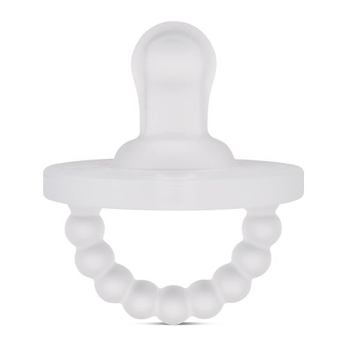 Ryan & Rose Cutie PAT Pacifier Teether (Flat, Clear)