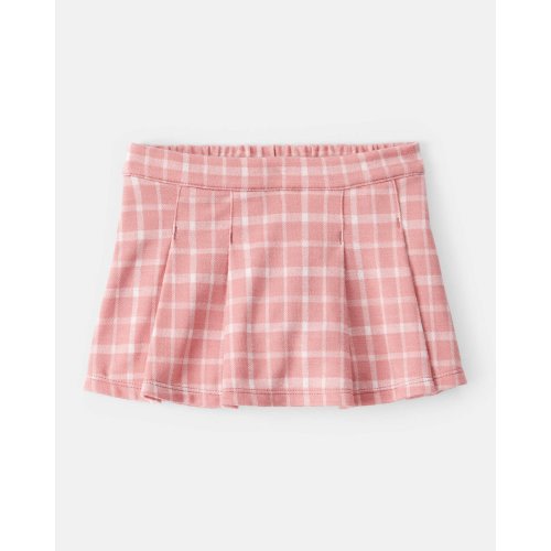 Carter's® | Plaid Print Knit Skort