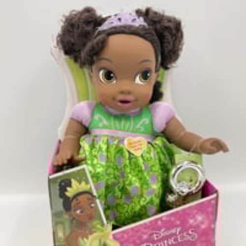 Disney Deluxe Baby Princess Tiana with Royal Rattle