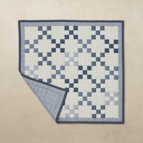 Organic Cotton Quilt | Irish Chain