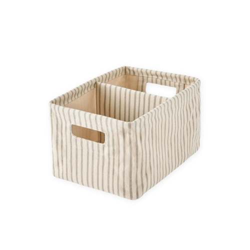 Printed Hideaway Caddy - Stripes Away Pebble Grey – Pehr