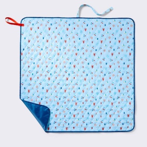 39.5"x39.5" Outdoor Blanket Americana - Cloud Island™
