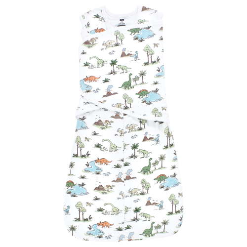 Hudson Baby Convertible Swaddle Sleep Sack, Dinosaur Adventures, 0-3 Months