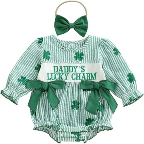 Amnnchya Baby Girl Christmas Outfit Peter Pan Collar Plaid Romper Newborn Thanksgiving Outfits Infant Halloween Clothes