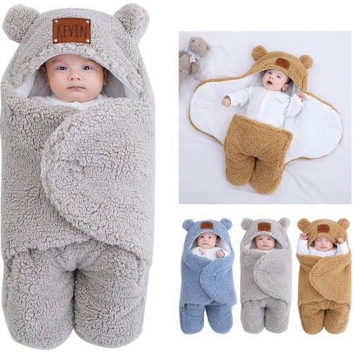 Personalized Name Sleeping Blanket for Baby | KKBaby3201