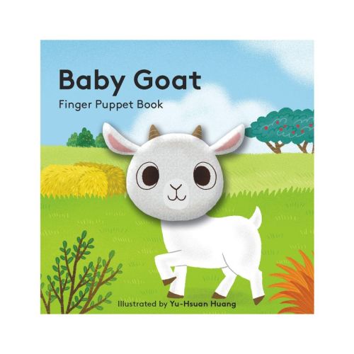 Baby Goat: Finger Puppet Book - (Baby Animal Finger Puppets) by Chronicle Books (Board Book)