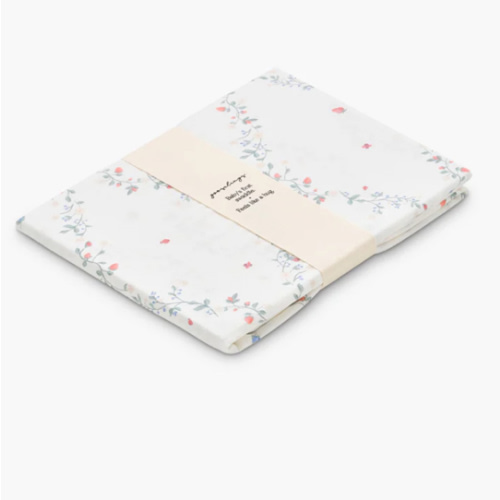 Botanical Berries Swaddle- Ivory