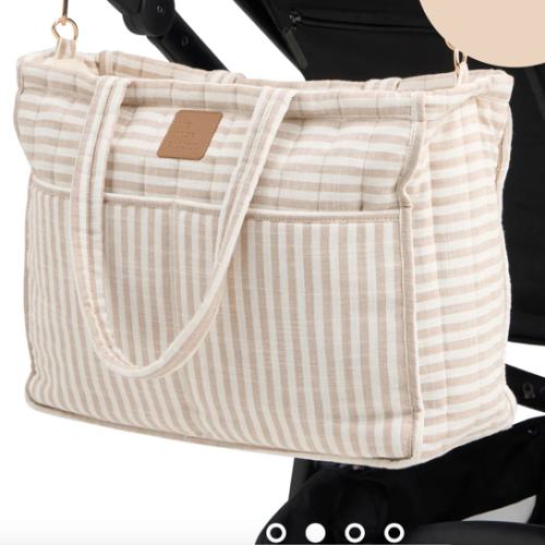Muse Edition - Natural Stripe Muse Baby Bag