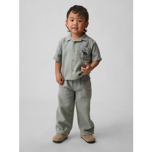 Baby & Toddler Cotton Gauze Outfit Set