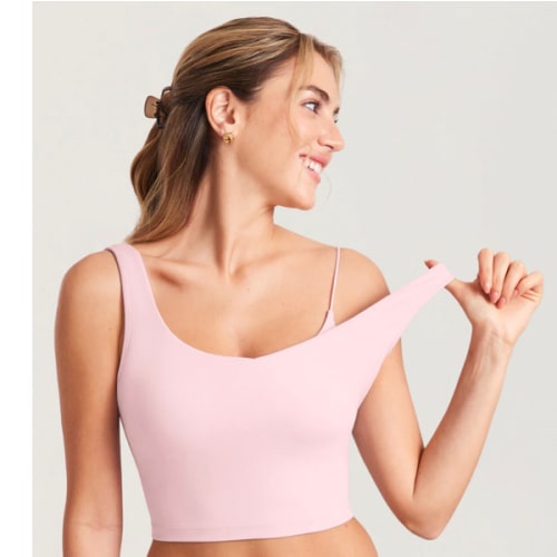 Natrelax® Nursing Crop Tank Top/ Cropped Length