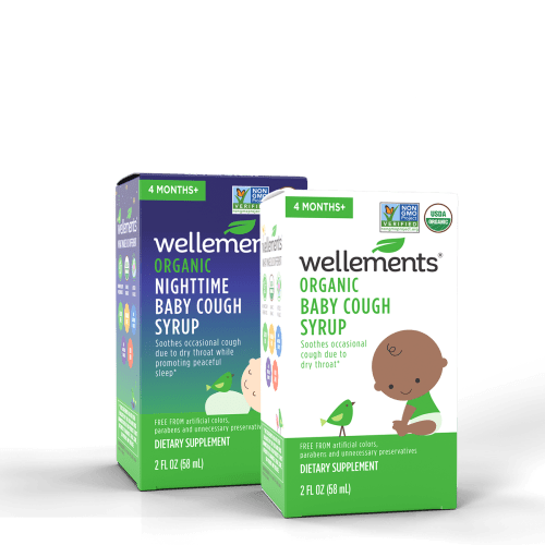 Organic Baby Cough Syrup Day & Night Combo Pack for Babies 4+ mths