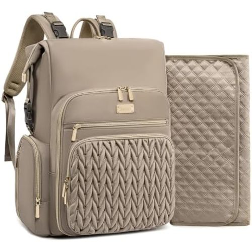 Tealari 4 in 1 Convertible Diaper Bag Backpack, 35L Large Waterproof Baby Diaper Bag with Changing Pad,Converts into Baby Diaper Backpack,Shoulder Diaper Bag,Stroller Bag and Handbag