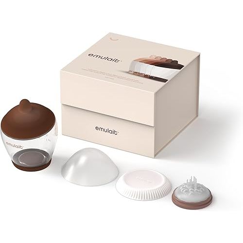 Emulait Classic Baby Bottle - Deep - Shape 2- Responsive Flow Valve