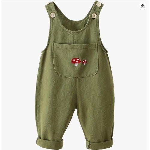 Mushroom Overalls