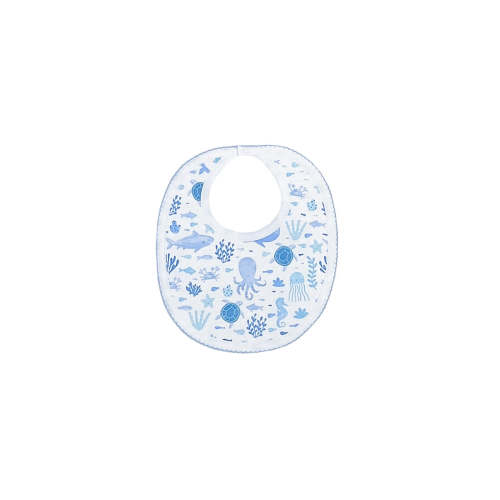 Under The Sea Bib-Blue