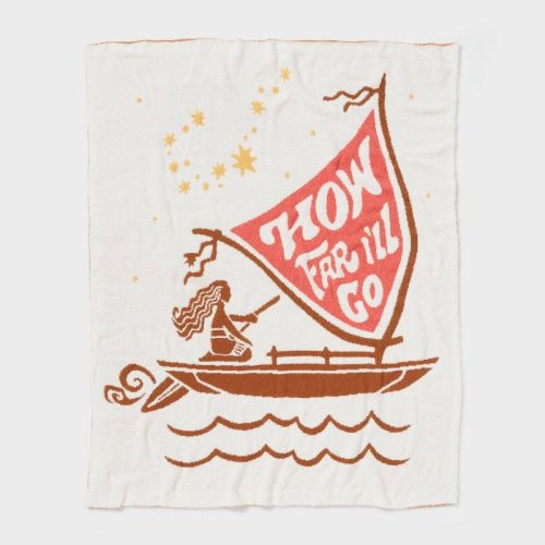 Princess Moana 'How Far I'll Go' Kids' Throw Blanket - The Disney Collection by Pillowfort™
