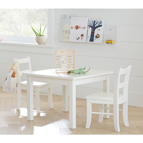 Toddler Play Table (24w x 18h") | Simply White
