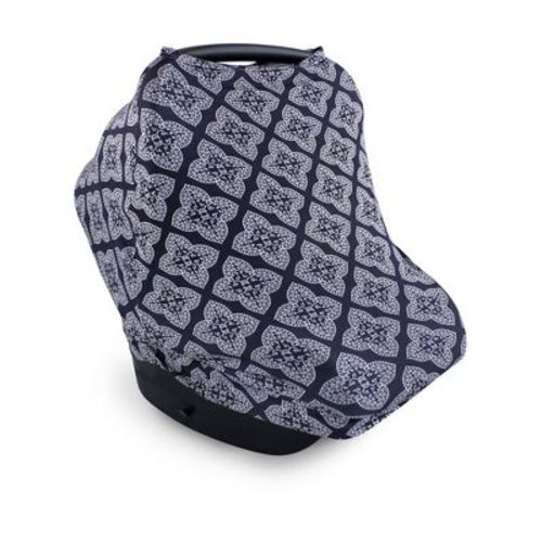 Yoga Sprout Baby Girls Multi-use Car Seat Canopy, Ornate Clover, One Size