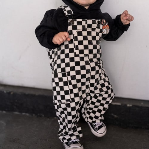 Classic Checker Overalls