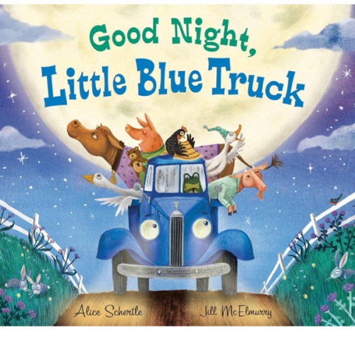 Good Night, Little Blue Truck: A Heartwarming Bedtime Story about Trucks, Farm Animals, and Friendship, For Kids (Ages 4-8)