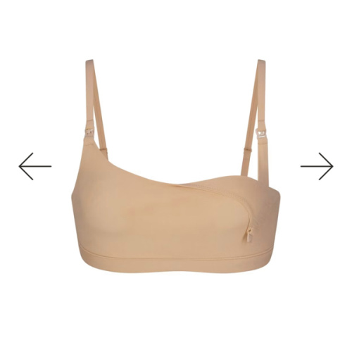 FITS EVERYBODY MATERNITY NURSING SCOOP BRALETTE | CLAY | SKIMS