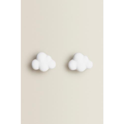 SET OF CHILDREN’S CLOUD KNOBS (SET OF 2)