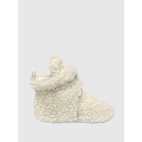 Robeez Baby Sherpa Snap Booties