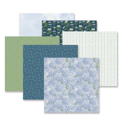Hydrangea Haven Paper Pack (12/pk) | Creative Memories