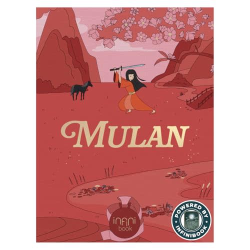 Cali's Books Mulan infinibooklet - infinibook Interactive Storybook for Kids, Learning Book for Toddlers