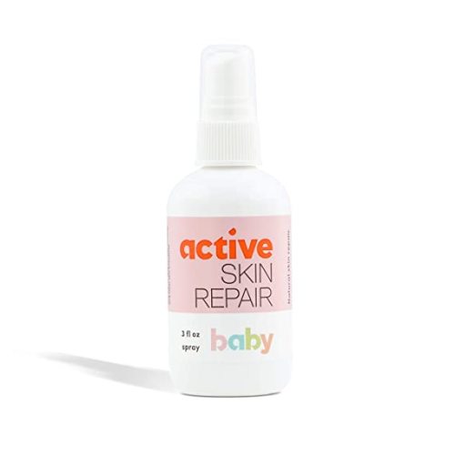 Active Skin Repair Baby Spray - Non-Toxic and Natural First Aid Baby Spray for Diaper Rash, Cuts, Wounds, Scrapes, Skin Irritations and More. No-Sting (3 oz Spray)