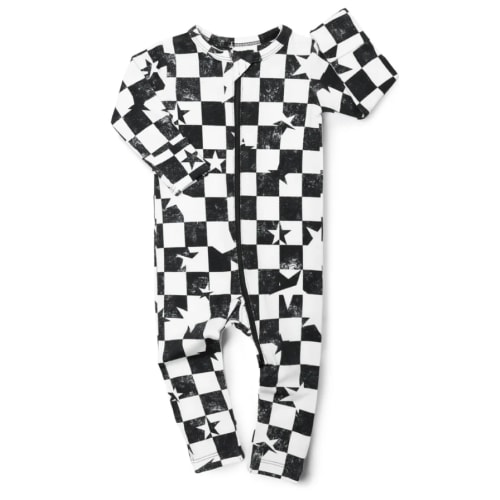 Black & White Checkered Star LUXIE®