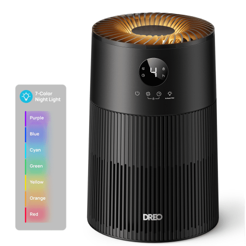 Dreo HEPA Air Purifier, 3-in-1 Filter, Pet Hair Remover, 774 sq. ft., 22dB Sleep Mode