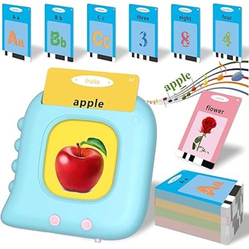 Pocket Speech for Toddlers Toys, 384 Sight Words Flash Cards for Toddlers 1 2 3 4 5 6 Years, Speech Therapy Toys Learning Toys for Toddlers 1-3, Sensory Toys for Autistic Children, Birthday Gifts