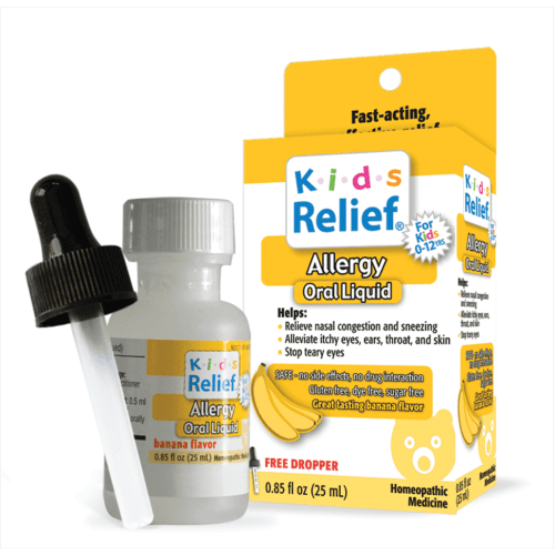 Kids Relief Allergy Oral Liquid Formula with Dropper, for Kids 0-9 Years