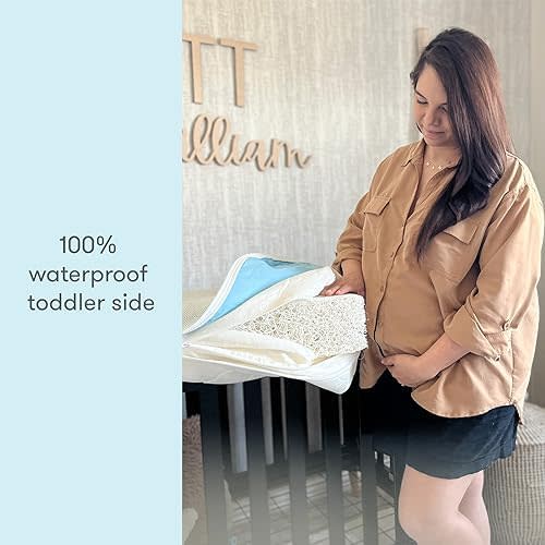 Newton Baby Waterproof Crib Mattress, Breathable & Washable - White