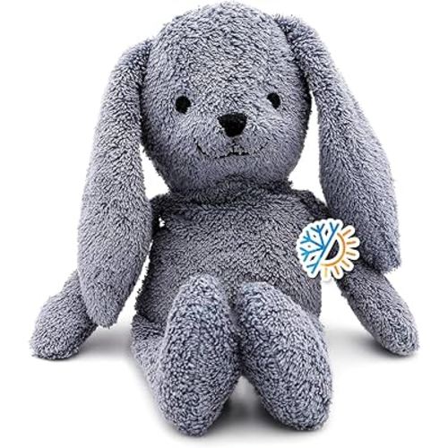 Thermal-Aid® (Baxter The Bunny) – Washable Heating Pad & Ice Pack – Plush Hot/Cold Pack with Natural Corn Filling – Reusable Comfort