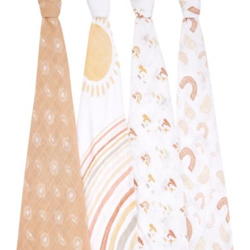 4-Pack Classic Swaddling Cloths