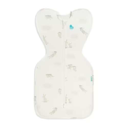 Swaddle Up™ 1.0 TOG Cotton White Cloud Bunnies