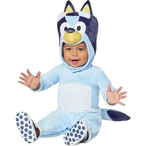 Spirit Halloween Bluey Baby Bluey Costume | Officially Licensed | Group Costume | One Piece Outfit | TV and Movie Costume