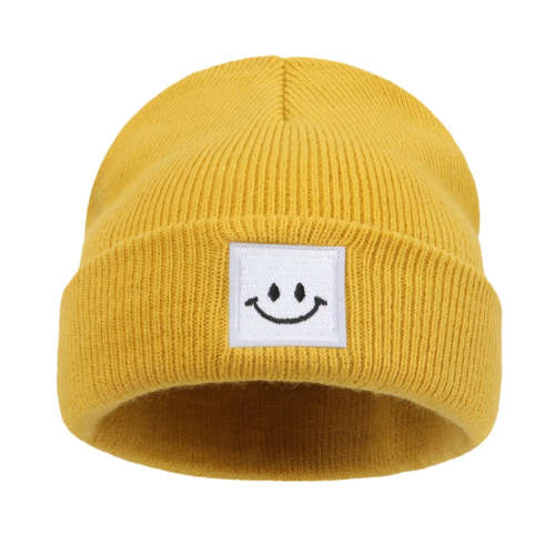 Smiley Fold Beanie – The Ollie Bee