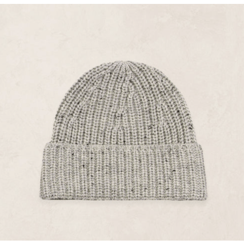 Knit Beanie - Grey Speckle
