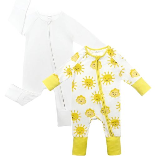 Bow Dream Baby Girl Romper Jumpsuit Bamboo Rayon Baby Clothes Boys & 2 Way Zipper Outfit Baby Clothes for Girls