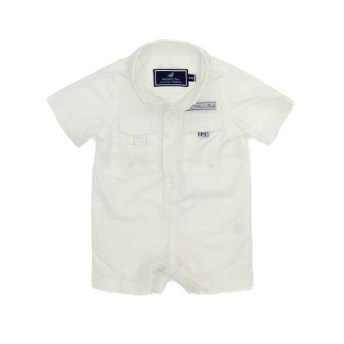 Baby Performance Fishing Shortall Pale Yellow